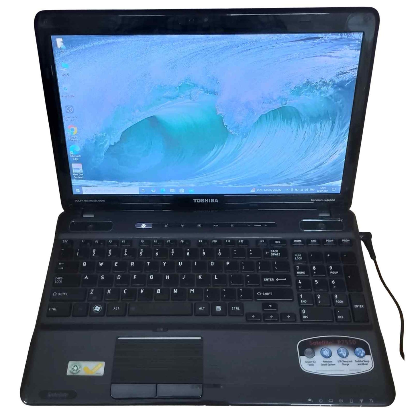 Toshiba Satellite (P755D-S5384) 15.6" AMD A8-3500M APU 128GB SSD 6GB RAM Black Laptop