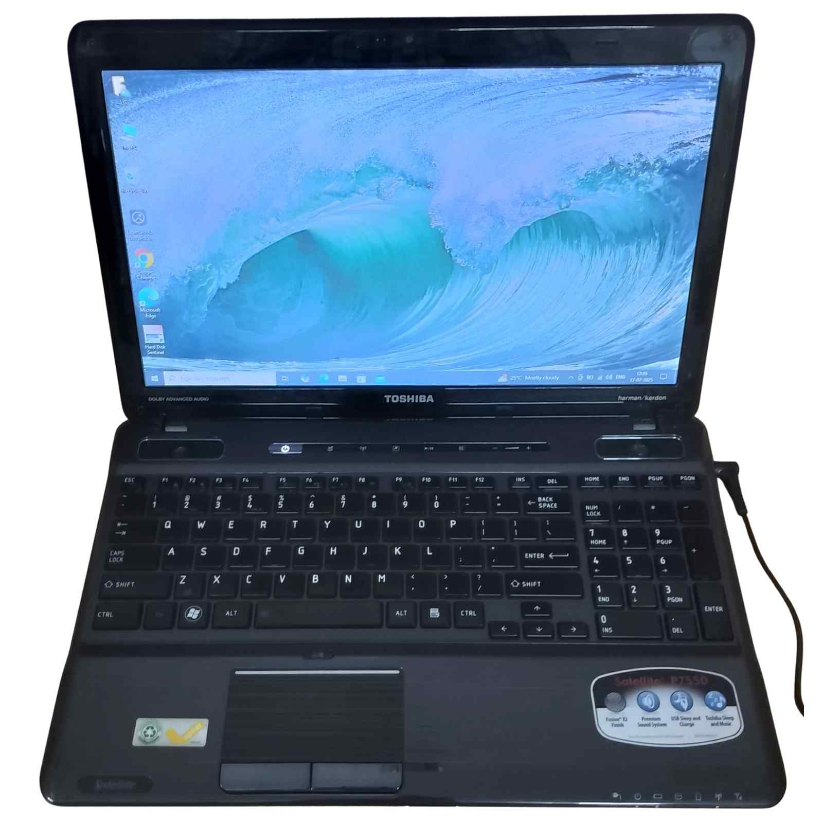 Toshiba Satellite (P755D-S5384) 15.6" AMD A8-3500M APU 128GB SSD 6GB RAM Black Laptop