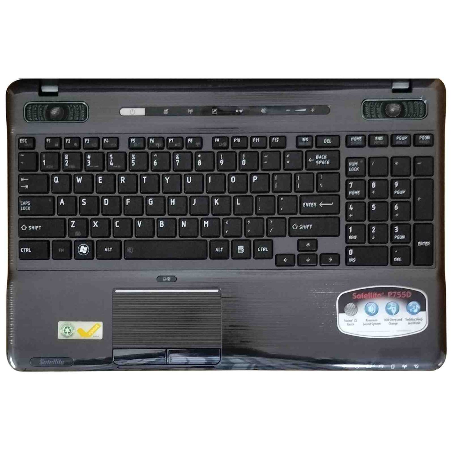 Keyboard Of Toshiba Satellite (P755D-S5384) 15.6" AMD A8-3500M APU