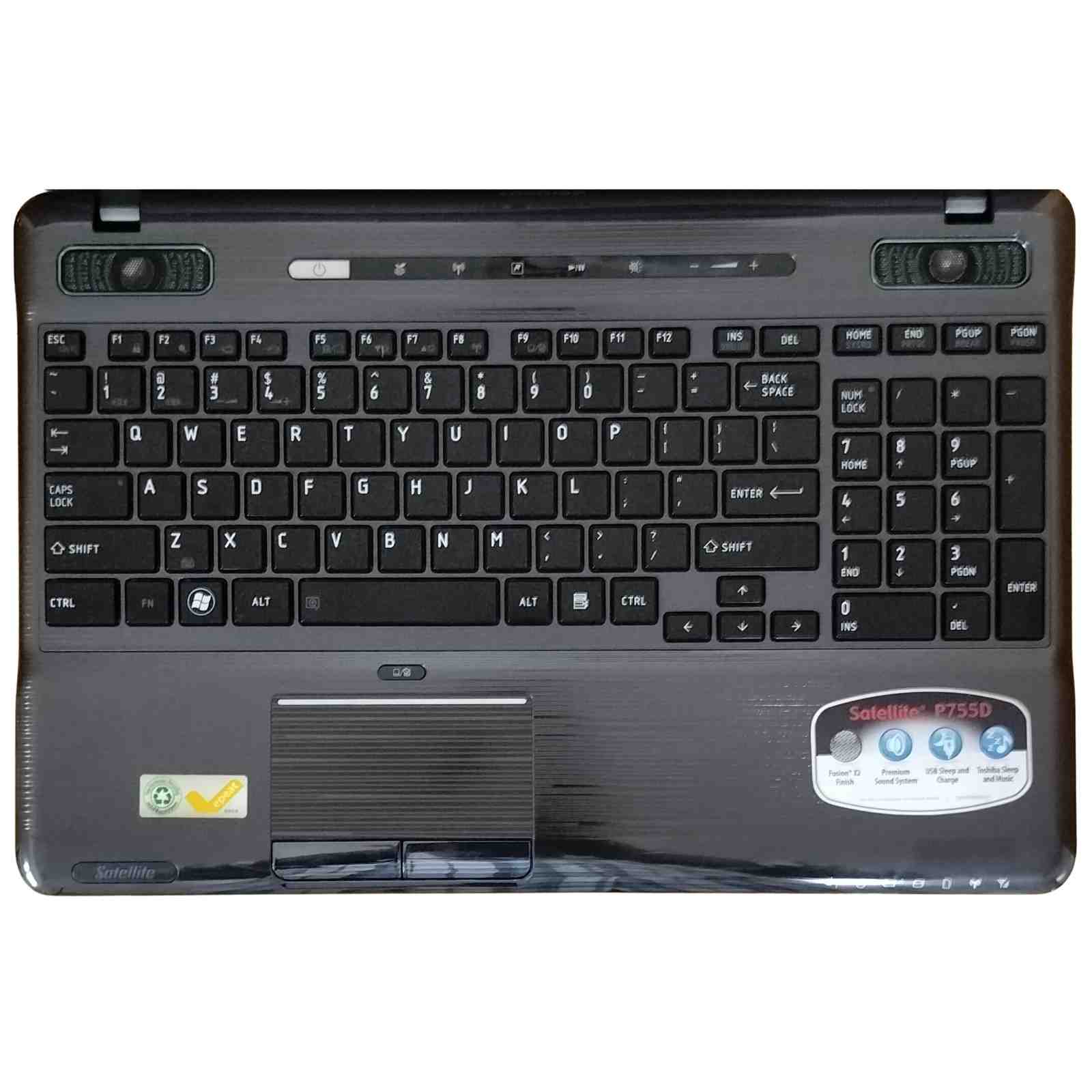 Keyboard Of Toshiba Satellite (P755D-S5384) 15.6" AMD A8-3500M APU