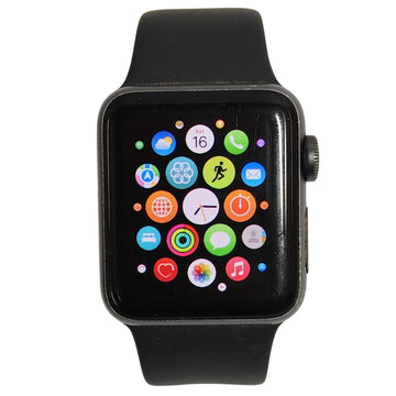 Used Apple Watch Series 3 GPS Aluminum 38mm (3rd gen) Gray - Budli Certified