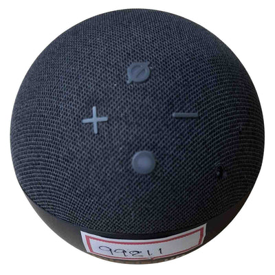 Amazon Echo Dot (4th Gen) Alexa Enabled Smart Speaker Black (Good Condition) - Alternate View