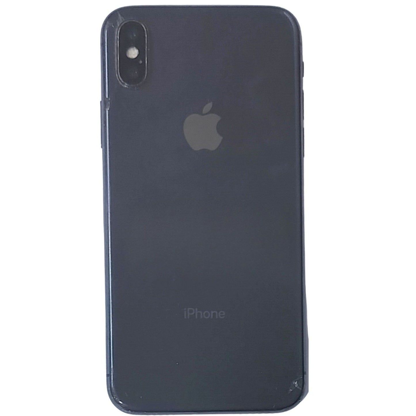 Back View Of Apple iPhone X
