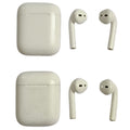 Used Combo of 2 Apple Airpods 1 (A1602) and Apple AirPods 2 (A2031) White (Functional issue)