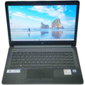 Used HP Notebook 14Q-CS0XXX 14" Intel Core i3-7th Gen 128GB SSD + 1TB HDD 4GB RAM Gray Laptop