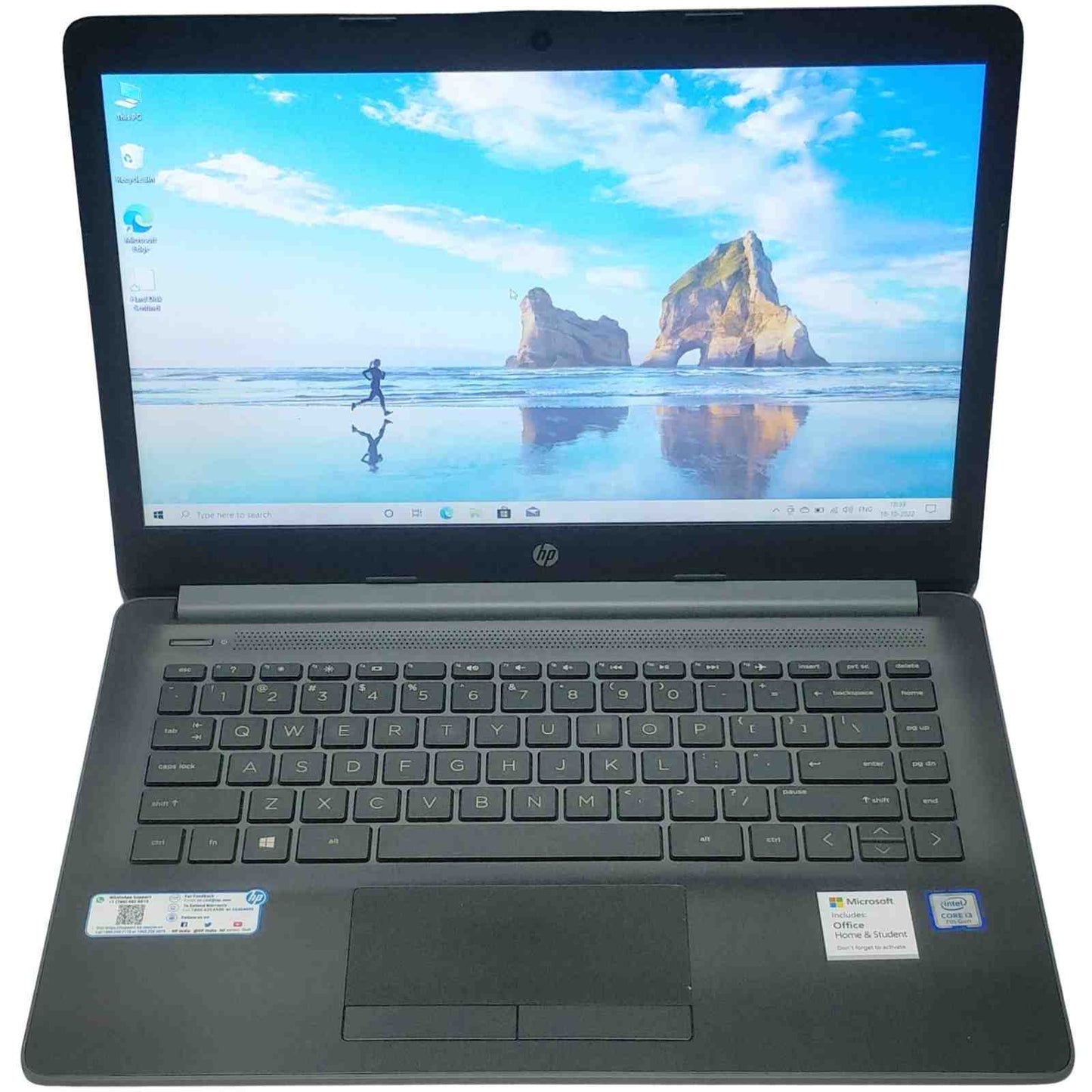 Used HP Notebook 14Q-CS0XXX 14" Intel Core i3-7th Gen