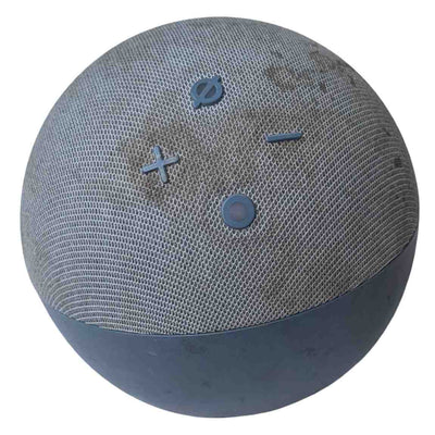 Dead Amazon Echo Dot (4th Gen) Alexa Enabled Smart Speaker Blue - Alternate View