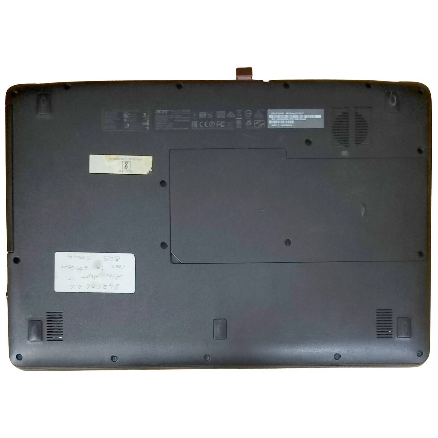 Acer Aspire ES1-572 15.6" Intel Core i3 6th Gen 500GB HDD 8GB RAM Black Laptop