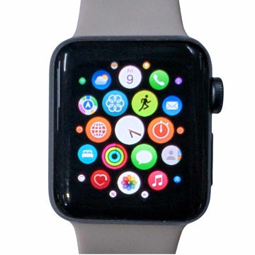 Apple Watch Series 3 GPS Aluminum 38mm (A1858) Grey (Good Condition) - Budli Certified