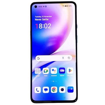 OnePlus 8T 5G 128GB 8GB RAM Lunar Silver (Good Condition) - Budli Certified