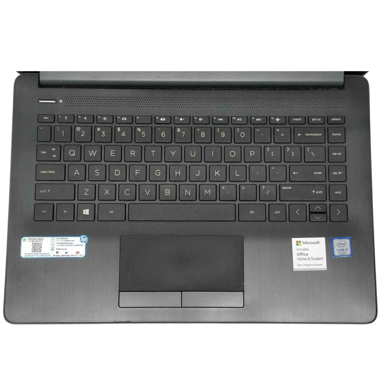 Keyboard Of Used HP Notebook 14Q-CS0XXX 14" Intel Core i3-7th Gen