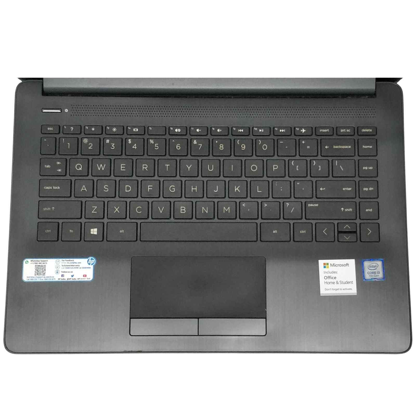 Keyboard Of Used HP Notebook 14Q-CS0XXX 14" Intel Core i3-7th Gen