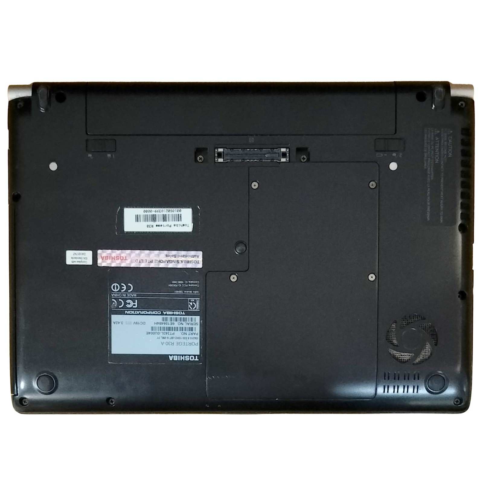 Used Toshiba Portege R30-A 15.6" Intel Core i5 4th Gen 500GB HDD 8GB RAM