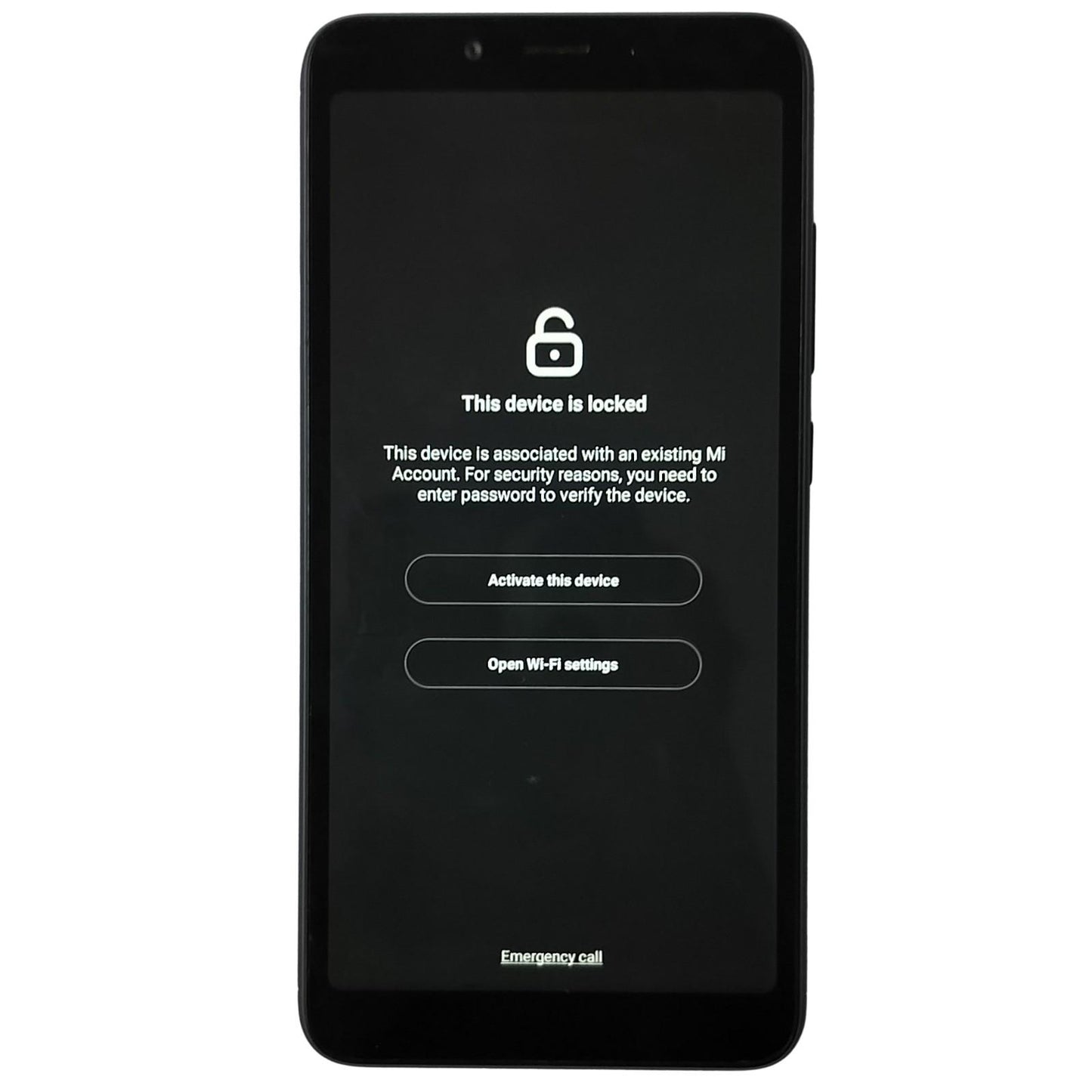 Used Xiaomi Redmi 6A