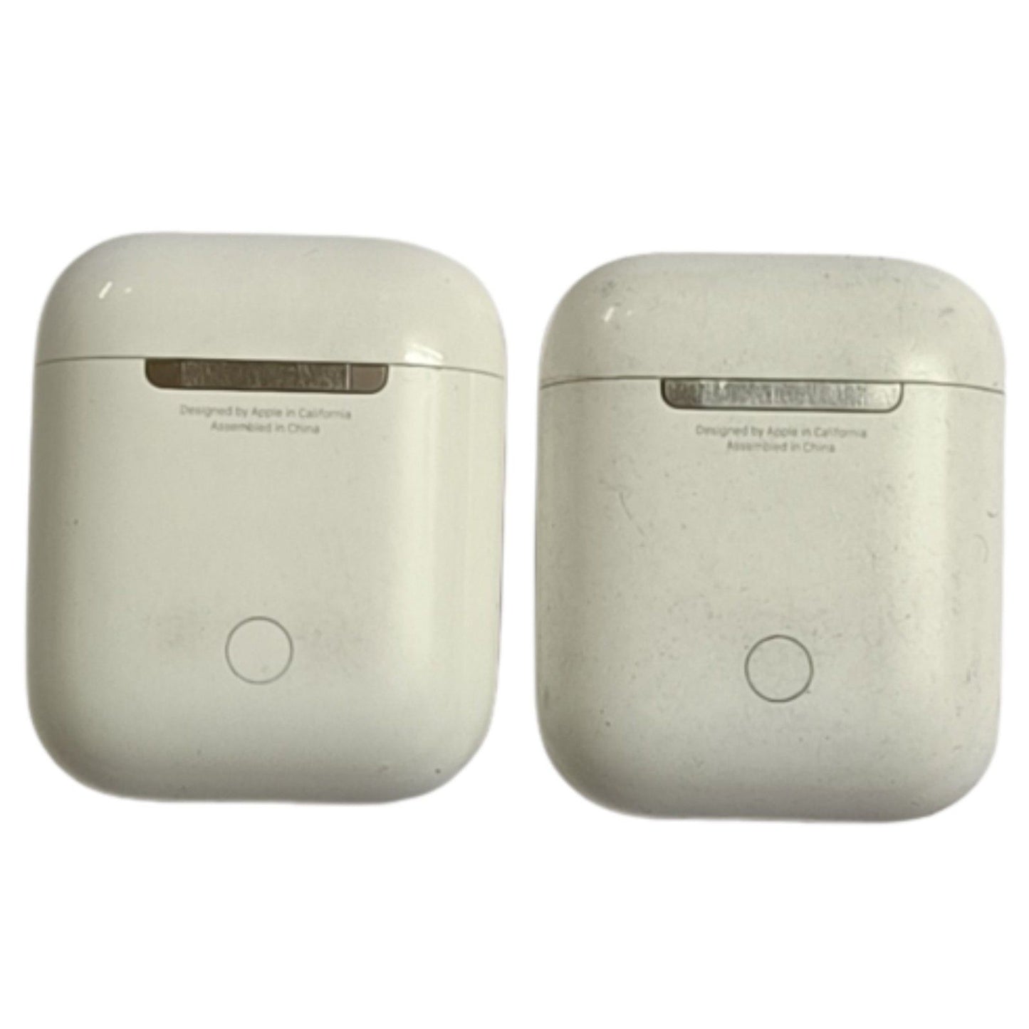 Used Combo of 2 Apple Airpods 1 (A1602) and Apple AirPods 2 (A2031) White