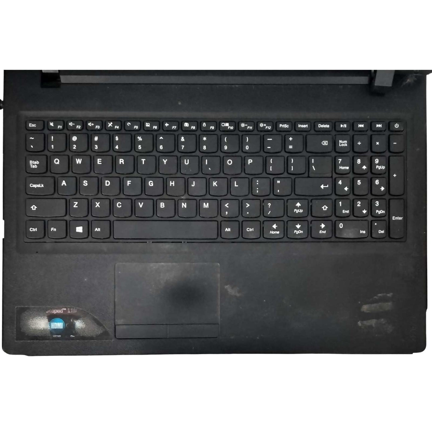 Keyboard  Of Used Lenovo IdeaPad 110 15.6" Intel Core i3 6th Gen