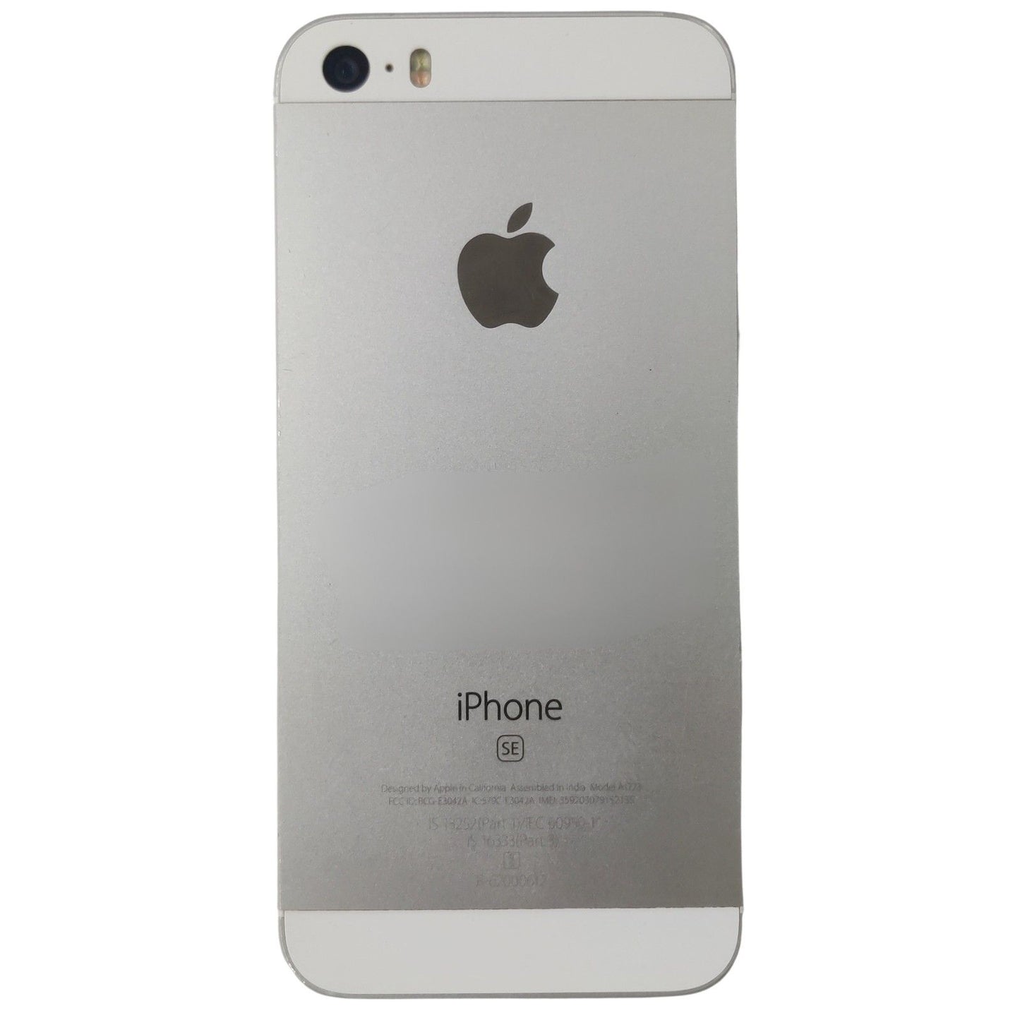 Back Panel Of Used Apple iPhone SE (A1723) 1st Gen 32GB Silver