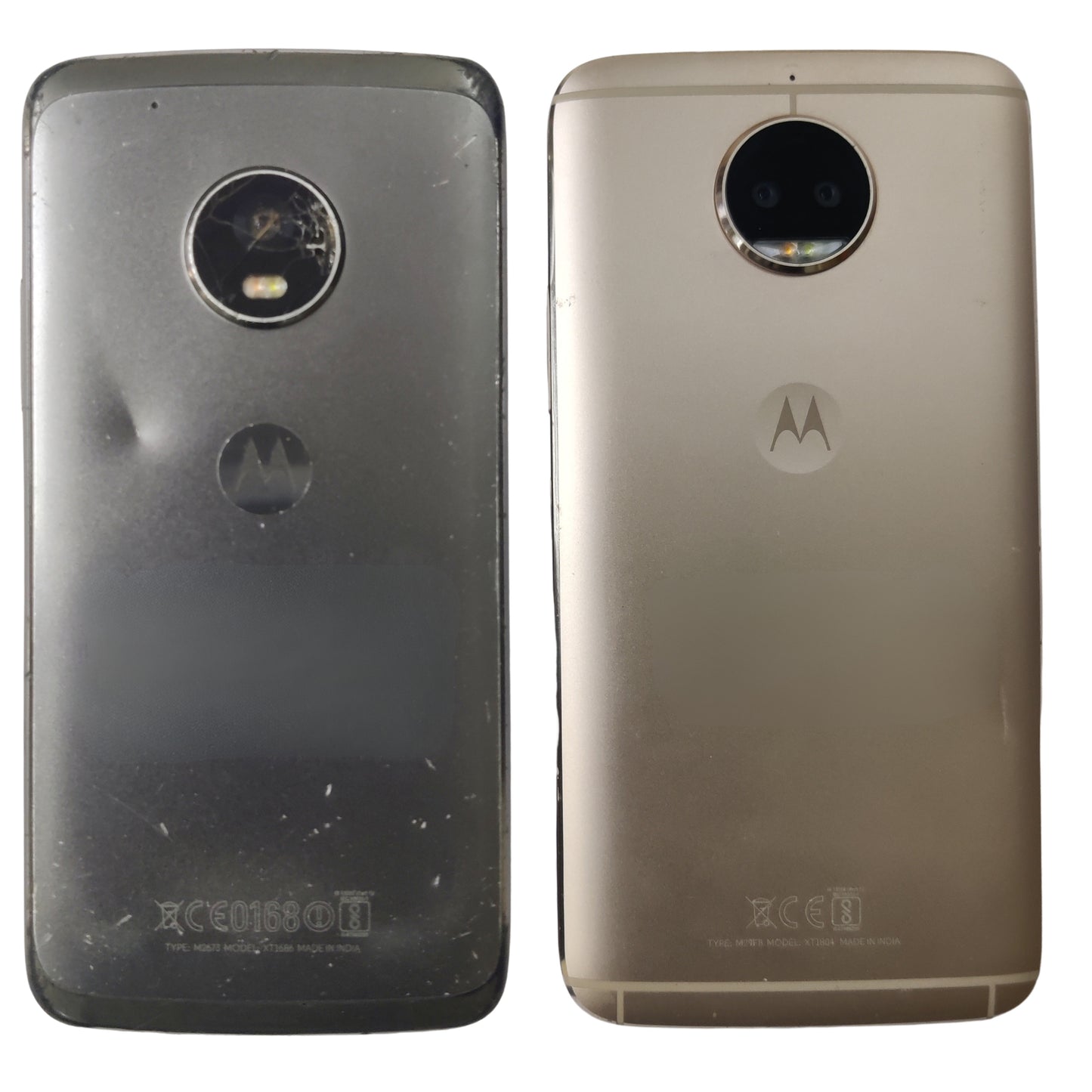 Back View Of Combo of 2 Moto G5 PLUS & G5S Plus