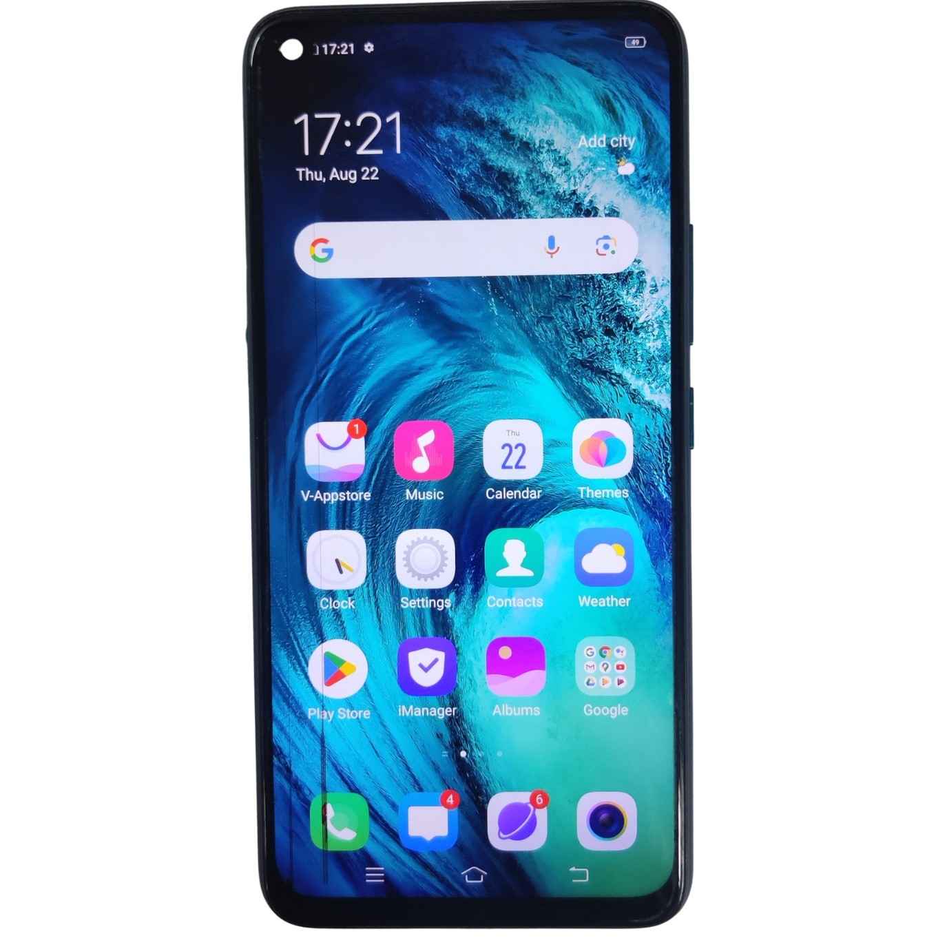 Used Vivo Z1 Pro 128GB 6GB RAM Sonic Blue
