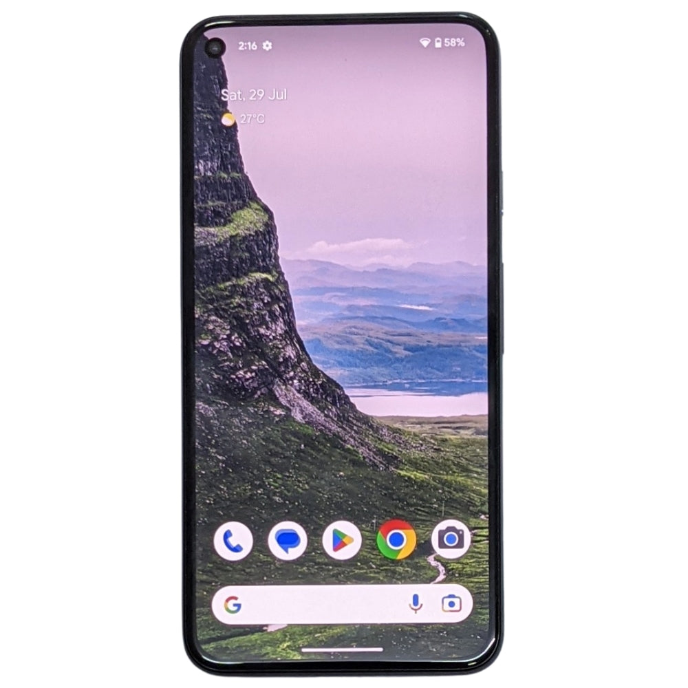 Used Google Pixel 5A 128GB 6GB RAM Mostly Black – Budli