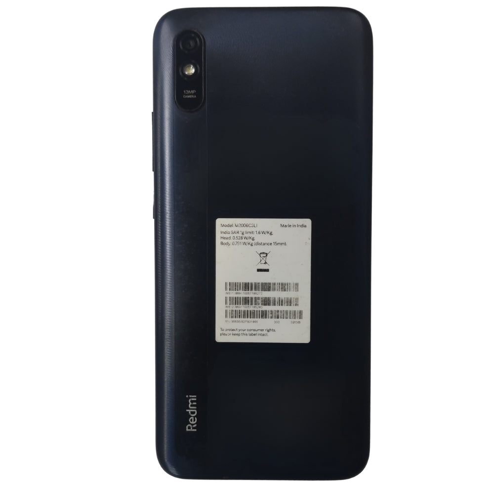 Used Xiaomi Redmi 9A 32GB 2GB RAM Carbon Black