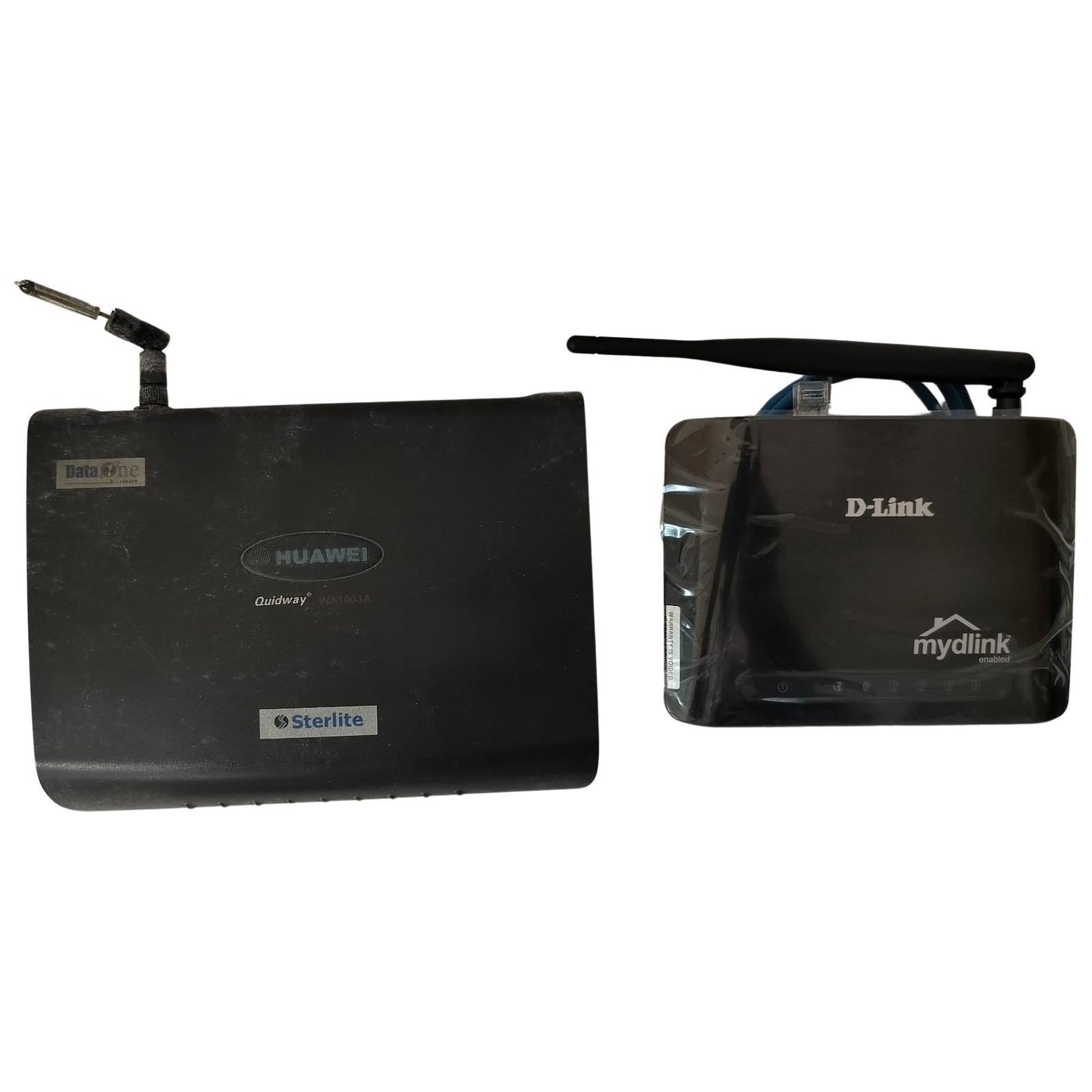 Used Combo of D - LINK Wireless N 150 Cloud Router And HUAWEI WA1003A Routers - Budli