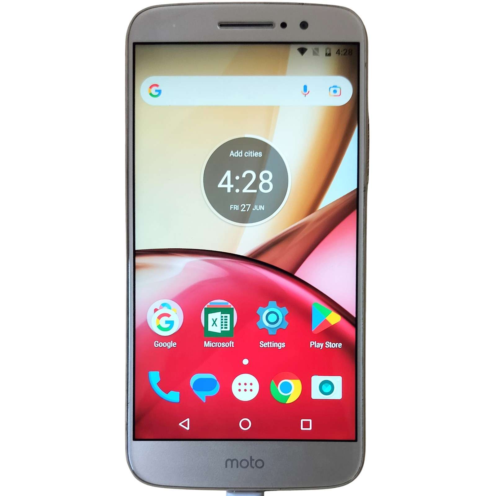 Used Motorola Moto M 64GB 4GB RAM Gold - Budli