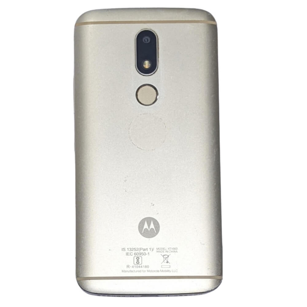 Used Motorola Moto M 64GB 4GB RAM Gold - Budli