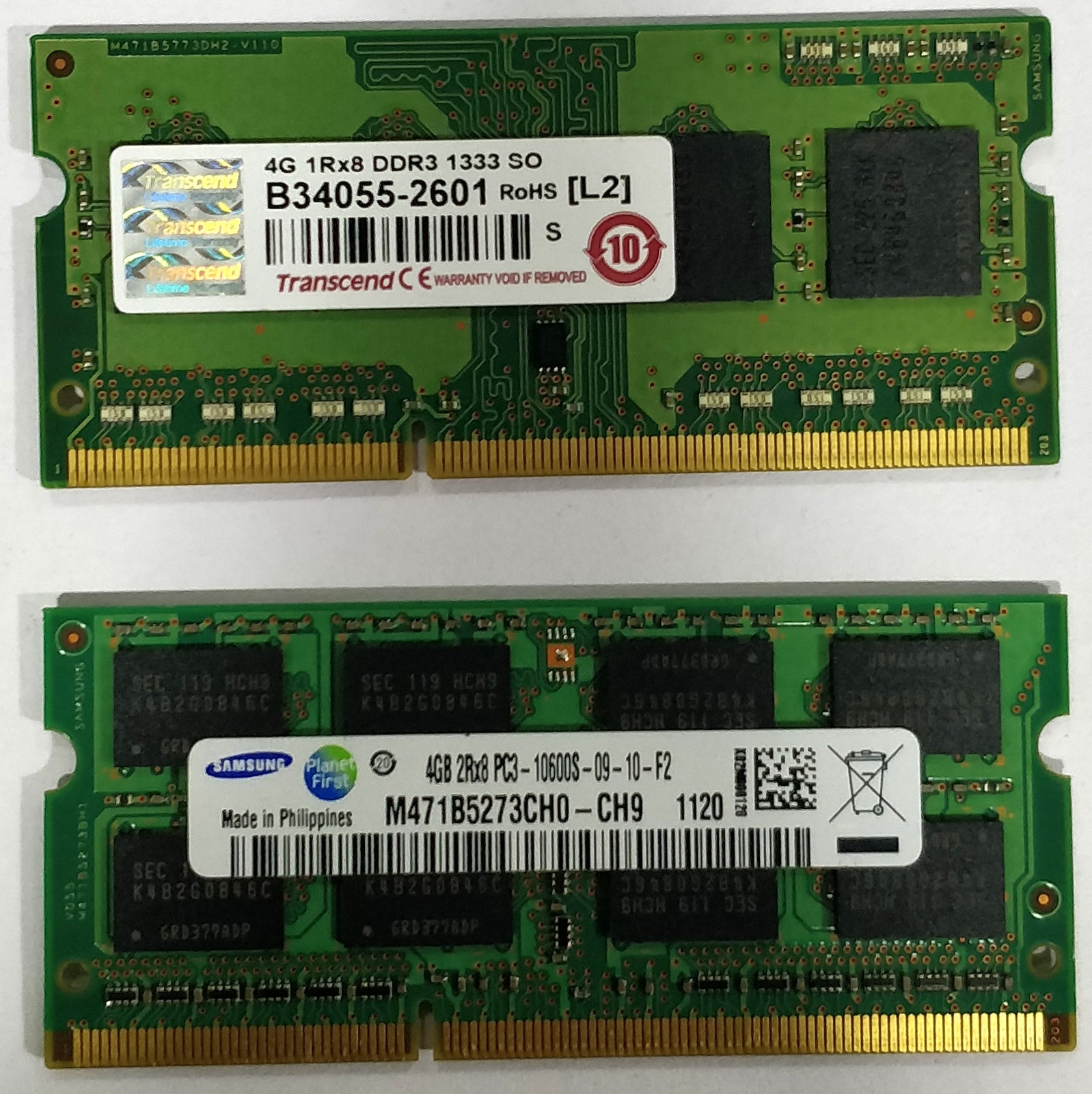 Transcend 2gb Ddr3 Laptop Ram Buy Combo Of 4GB Transcend DDR3 RAM