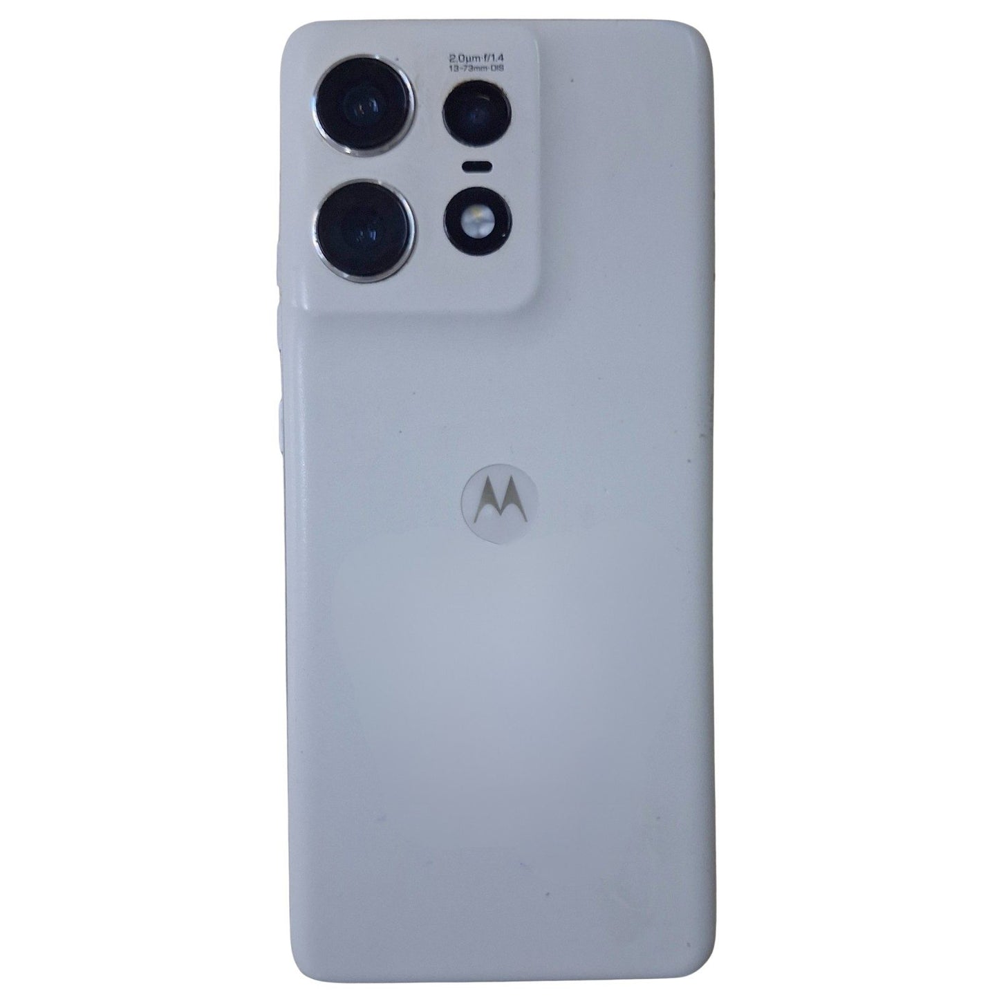 Back View Of Motorola Moto Edge 50 Pro 5G 256GB 12GB RAM Vanilla Cream (Refurbished)