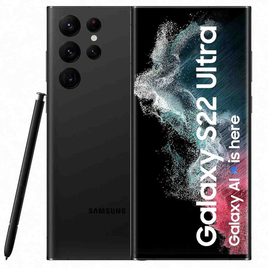 Samsung Galaxy S22 Ultra 5G 256GB 12GB RAM Phantom Black (Good Condition)