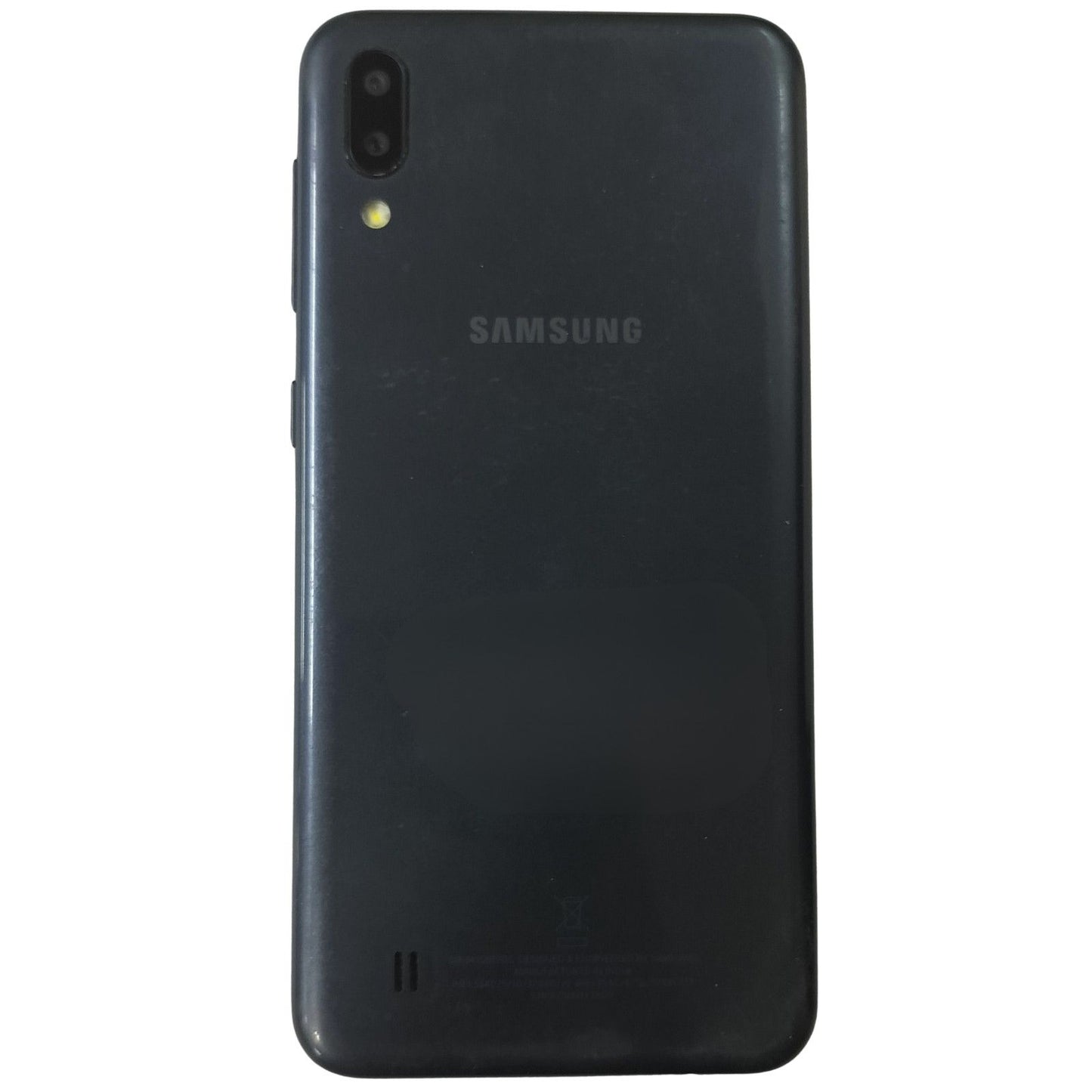 Back View Of Dead Samsung Galaxy M10 Blue