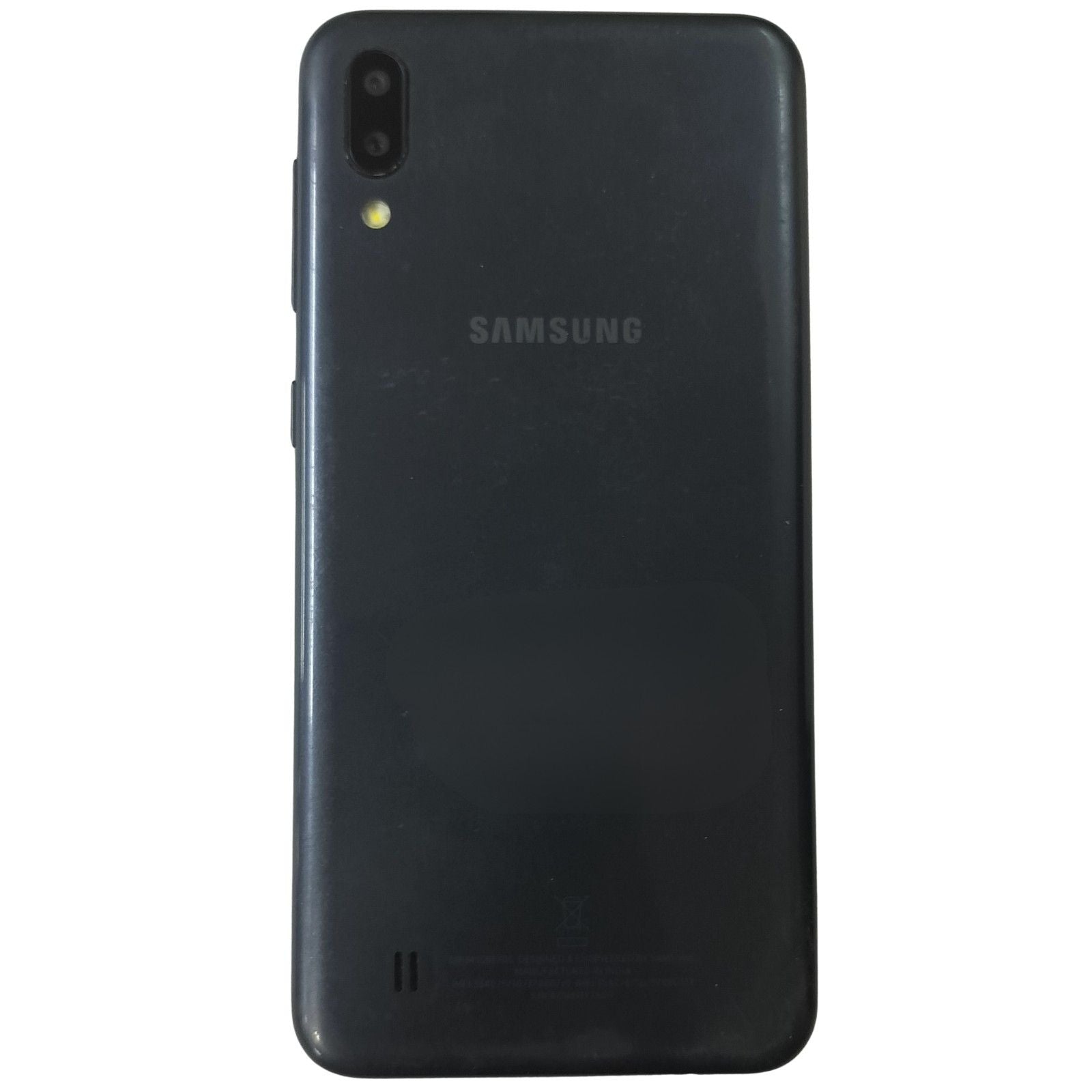 Back View Of Dead Samsung Galaxy M10 Blue