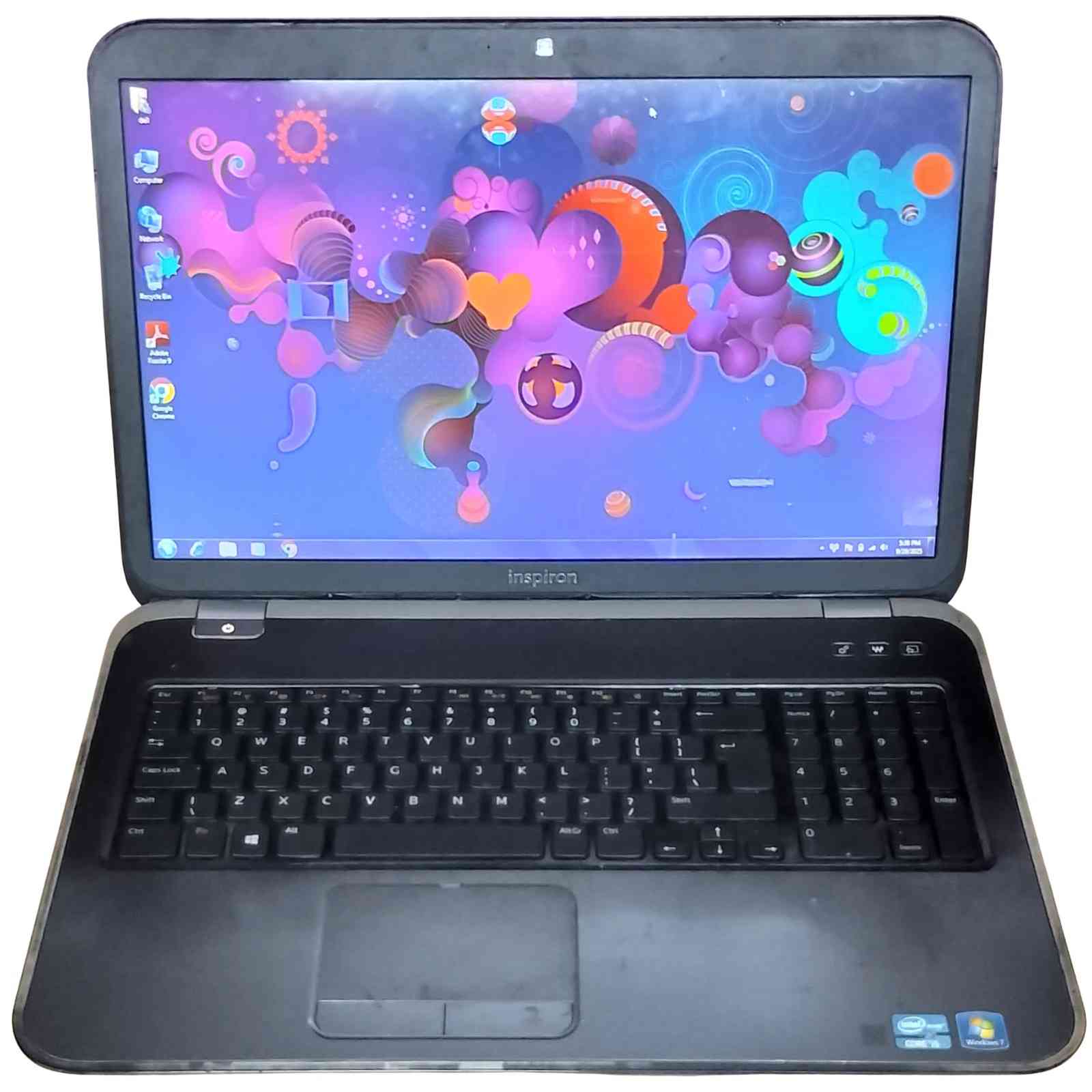 Used Dell Inspiron 5720 16" Intel Core i5 3rd Gen 500GB HDD 4GB RAM Black Laptop