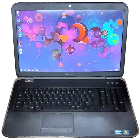 Used Dell Inspiron 5720 16" Intel Core i5 3rd Gen 500GB HDD 4GB RAM Black Laptop