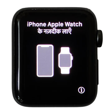 Used Apple Watch Series 3 GPS Aluminum 38mm (3rd gen) Gray (Functional Issue) - Budli Certified