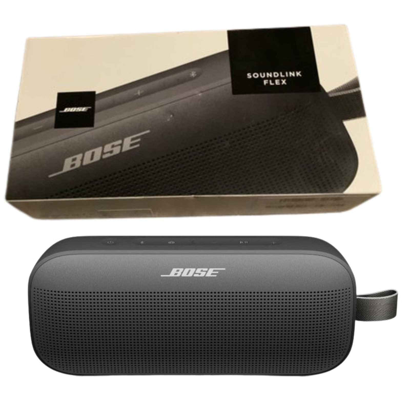 Bose SoundLink Flex Bluetooth Portable Speaker, 5W Wireless Waterproof Speaker for Outdoor Travel Black (Good Condition)
