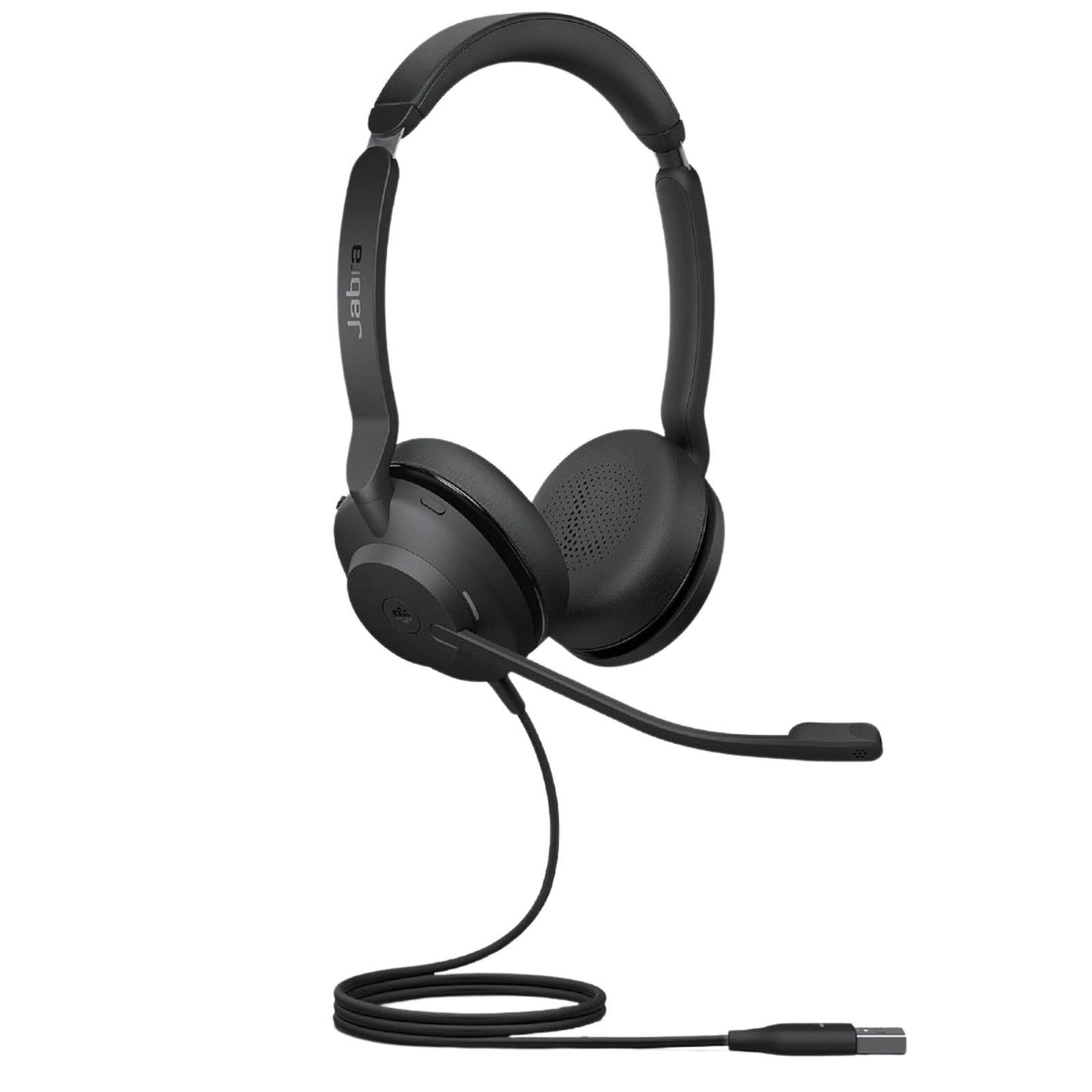 Jabra Evolve2 30 SE Wired Stereo Noise-Cancelling Headset with Mic Black - Good Condition | Budli