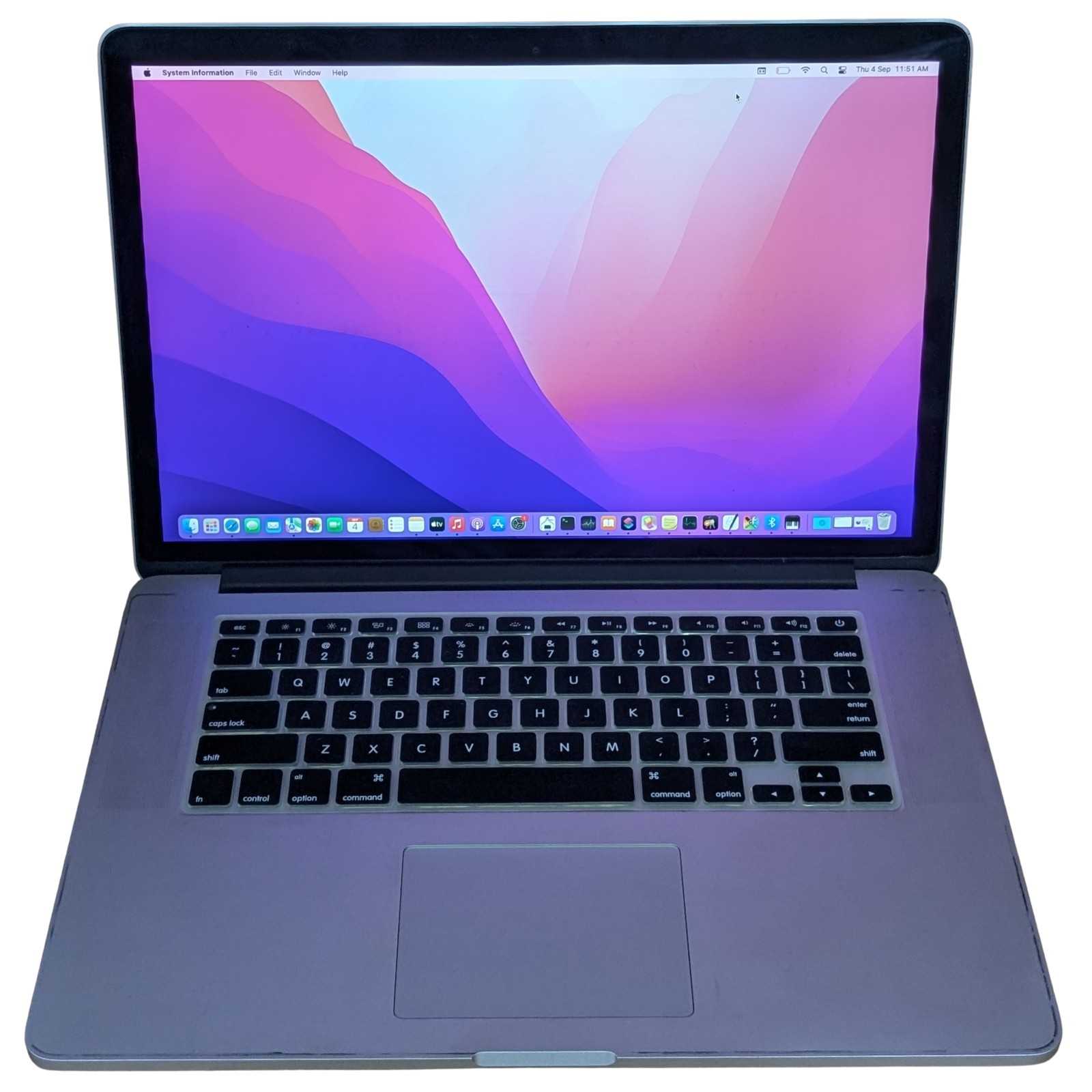 Apple MacBook Pro Retina 15-inch 2015 i7 4th Gen 256GB SSD