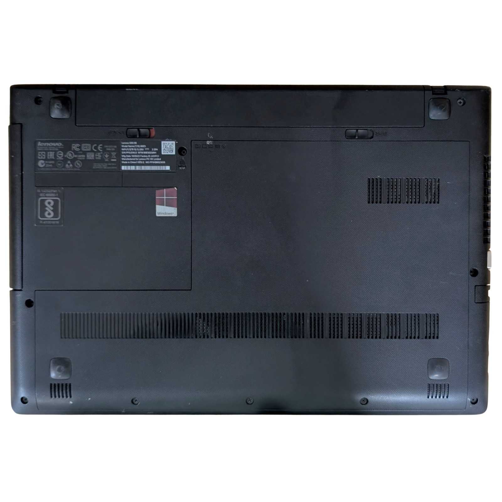 Used Lenovo G50-80 15.6" Intel Core i3 5th Gen 1TB HDD 4GB RAM Black Laptop