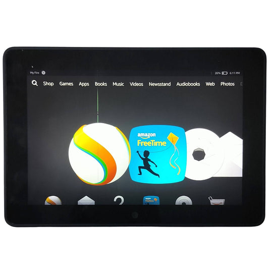 Used Amazon Kindle Fire HDX (3rd Gen) 16GB Black Tablet