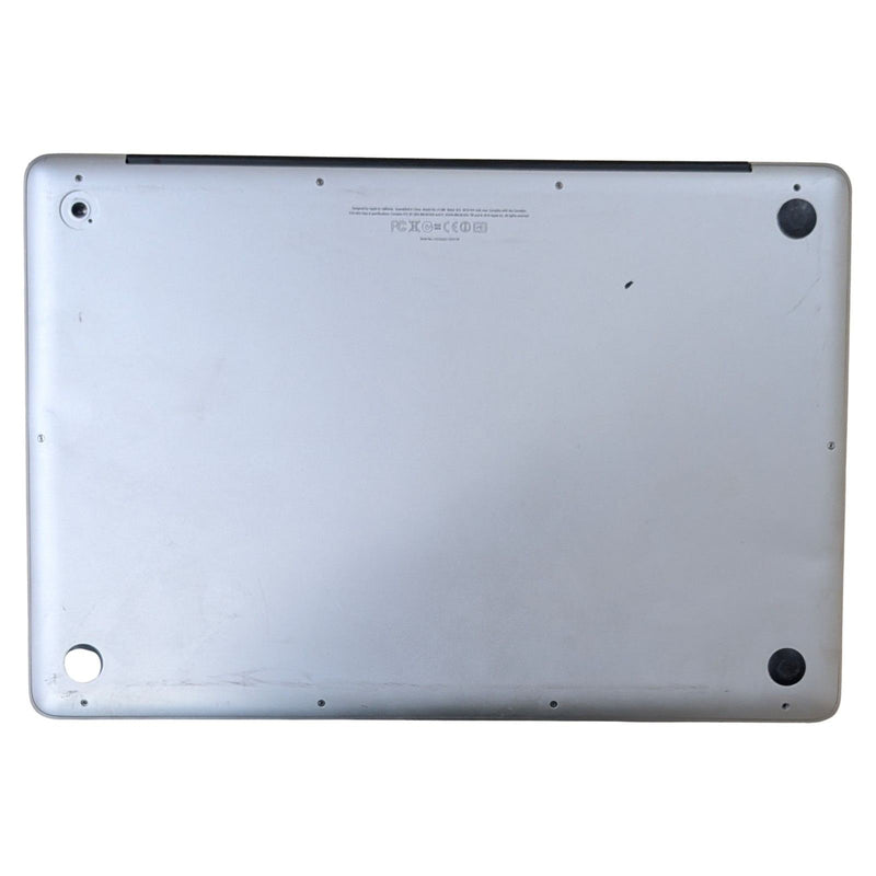 Back Panel Of Dead Apple MacBook Pro (15-inch, Late 2011) (A1286) Silver