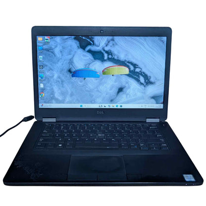 Used Dell Latitude E5470 14" Intel Core i5 6th Gen 256GB SSD 8GB RAM Black Laptop
