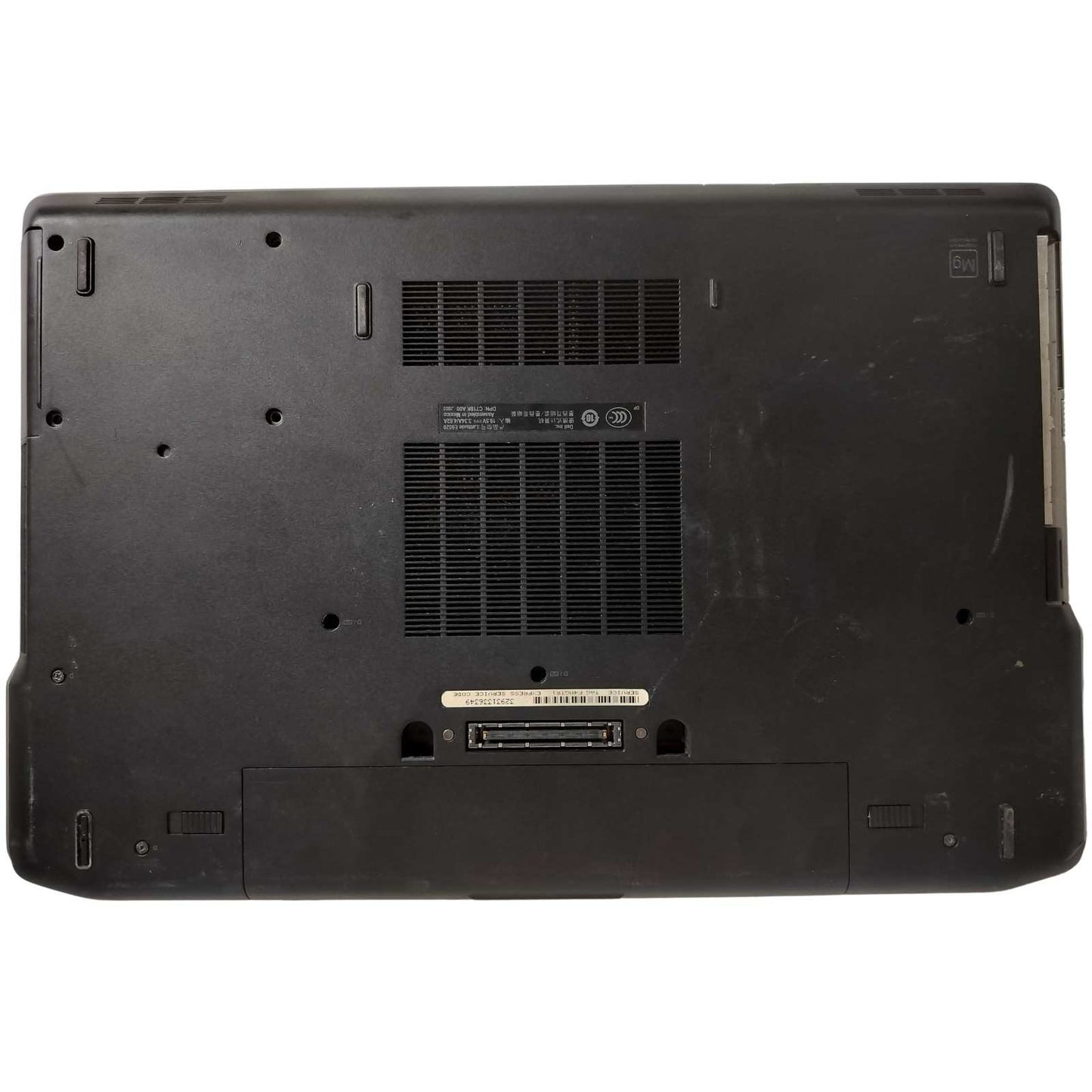 Back Panel Of Used Dell Latitude E6520 15.6" Laptop