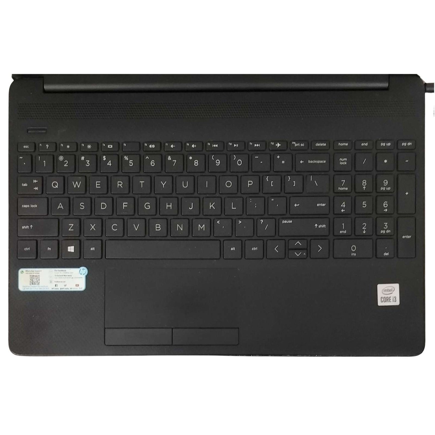 HP Notebook 15S-1000 15.6" Intel Core i3 10th Gen 1TB HDD + 256GB SSD 4GB RAM Black