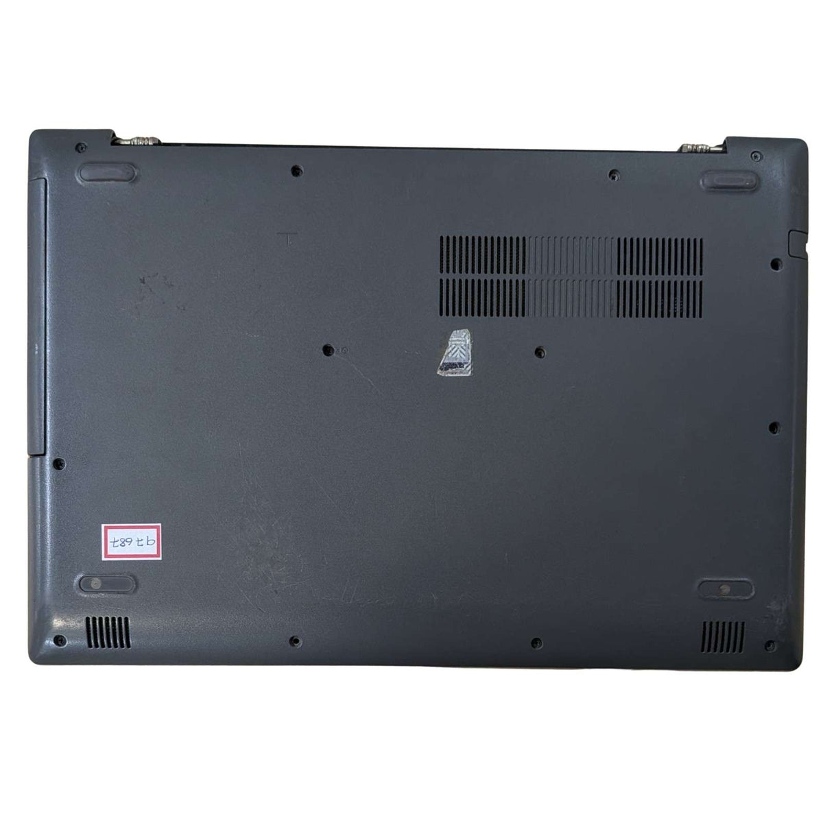 Back Panel Of Dead Lenovo ThinkPad 15.6" Black Laptop