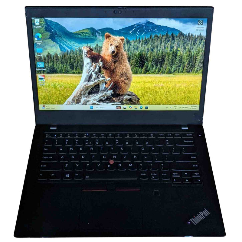 Used Lenovo ThinkPad L14  Intel Core i5 11th Gen 512GB SSD 16GB RAM Black Touchscreen Laptop
