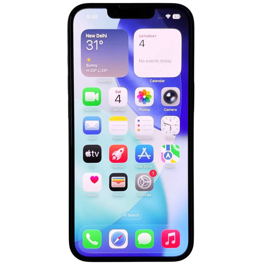 Apple iPhone 16E 5G 128GB Black (Unboxed - Extended Brand warranty)