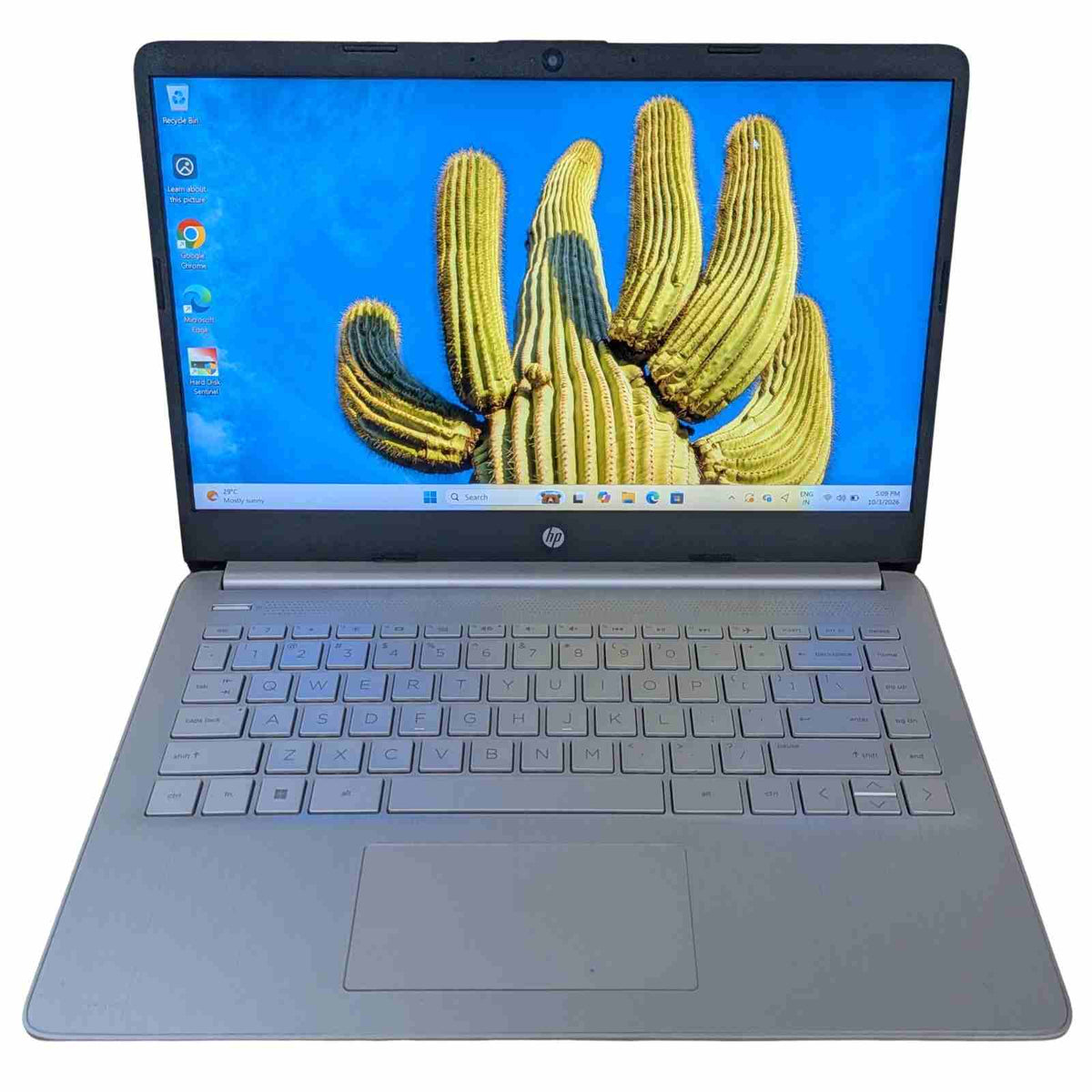 HP Notebook 14-dq5xxx 14" Intel Core i3 12th Gen 512GB SSD 8GB RAM Silver Laptop (Good Condition)