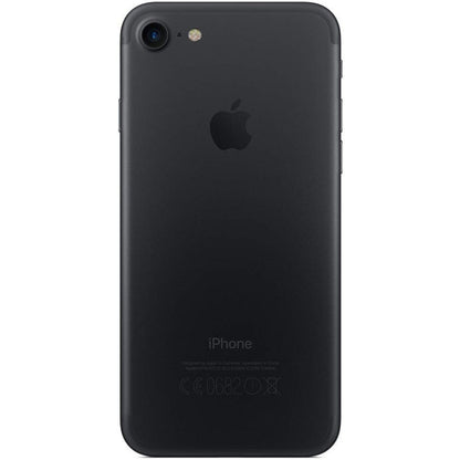 Back View Of Apple iPhone 7 (A1778) Black 